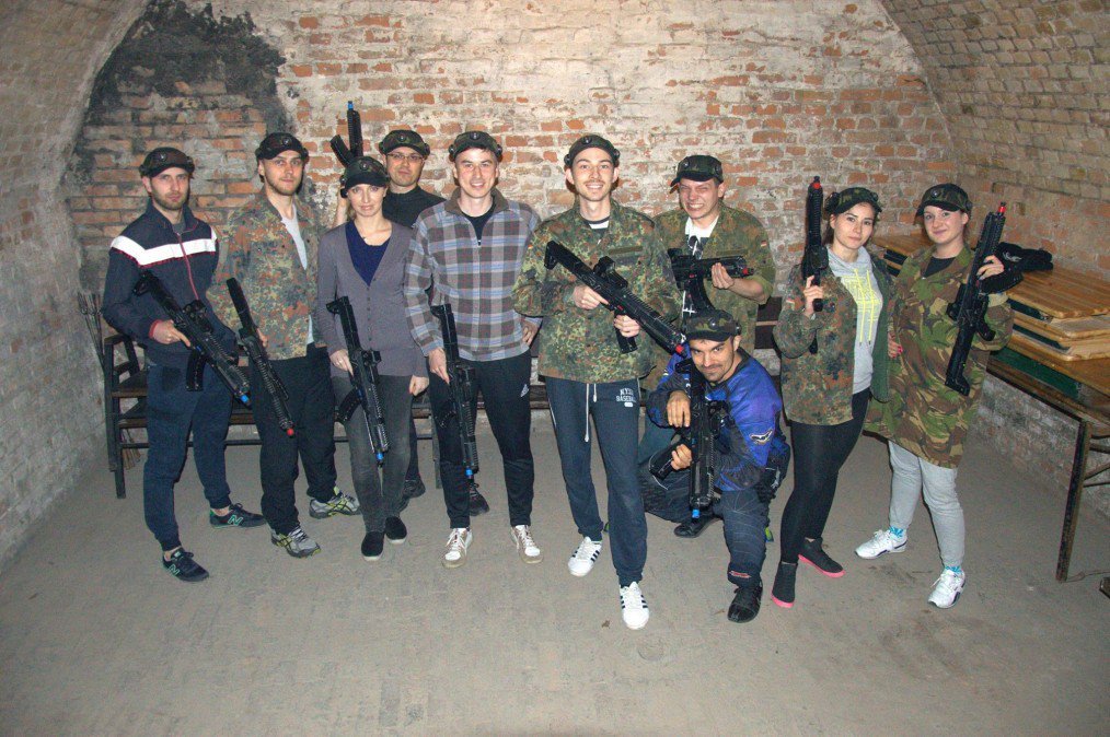 Relacja z pola bitwy – integracja działu handlowego na Laser Tag