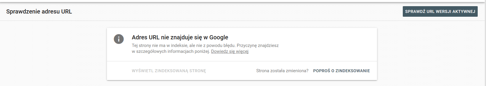 sprawdzanie adresu url