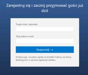 system rezerwacyjny booking