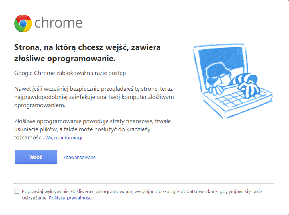 Złośliwy kod na stronie – jak go rozpoznać i co robić?