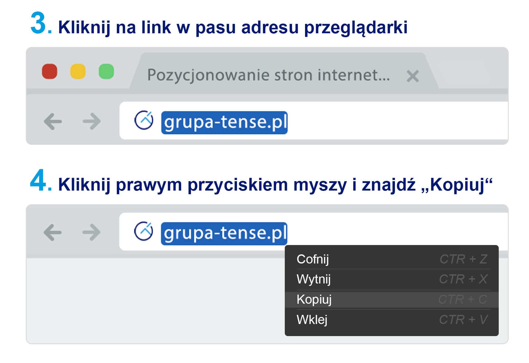 Jak odnaleźć adres URL?