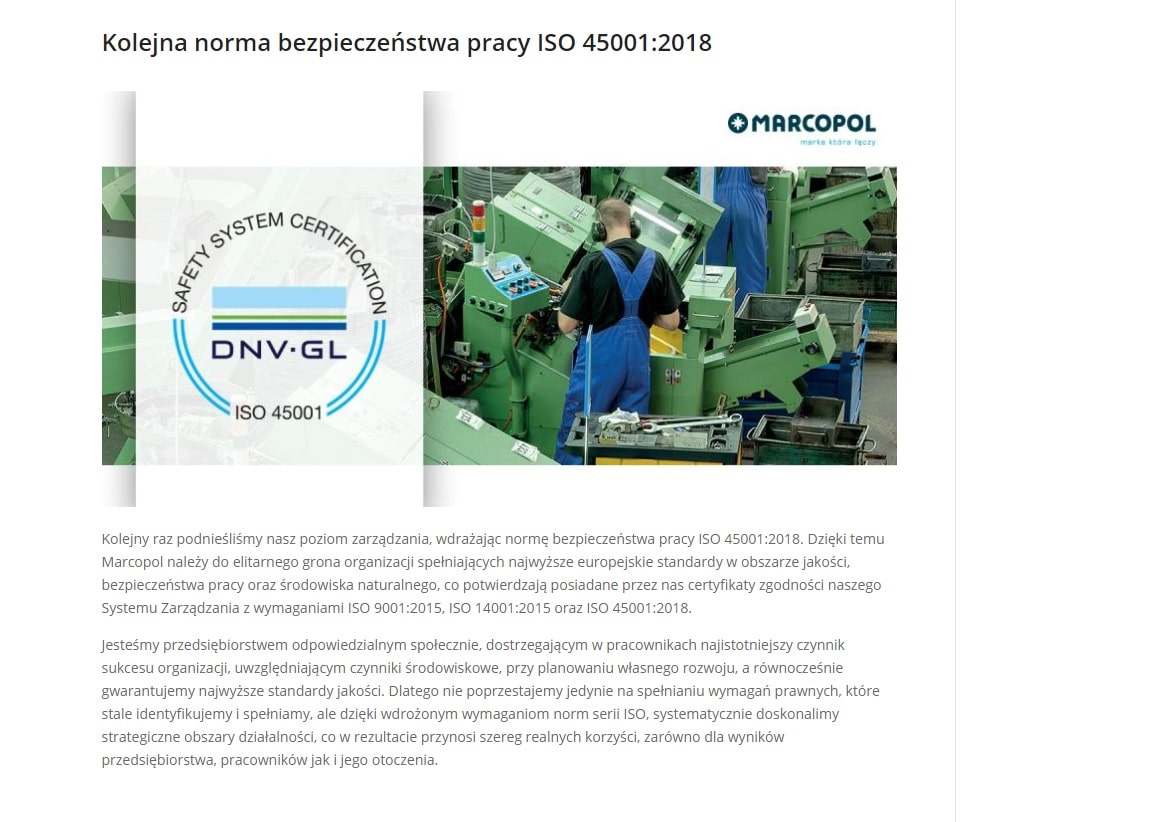 Aktaulności wzbogacą treść bloga firmowego.