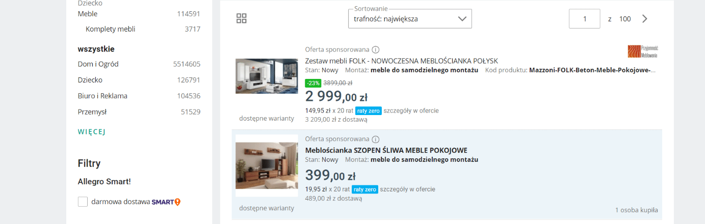 Promuj swoje produkty dzięki Allegro Ads.