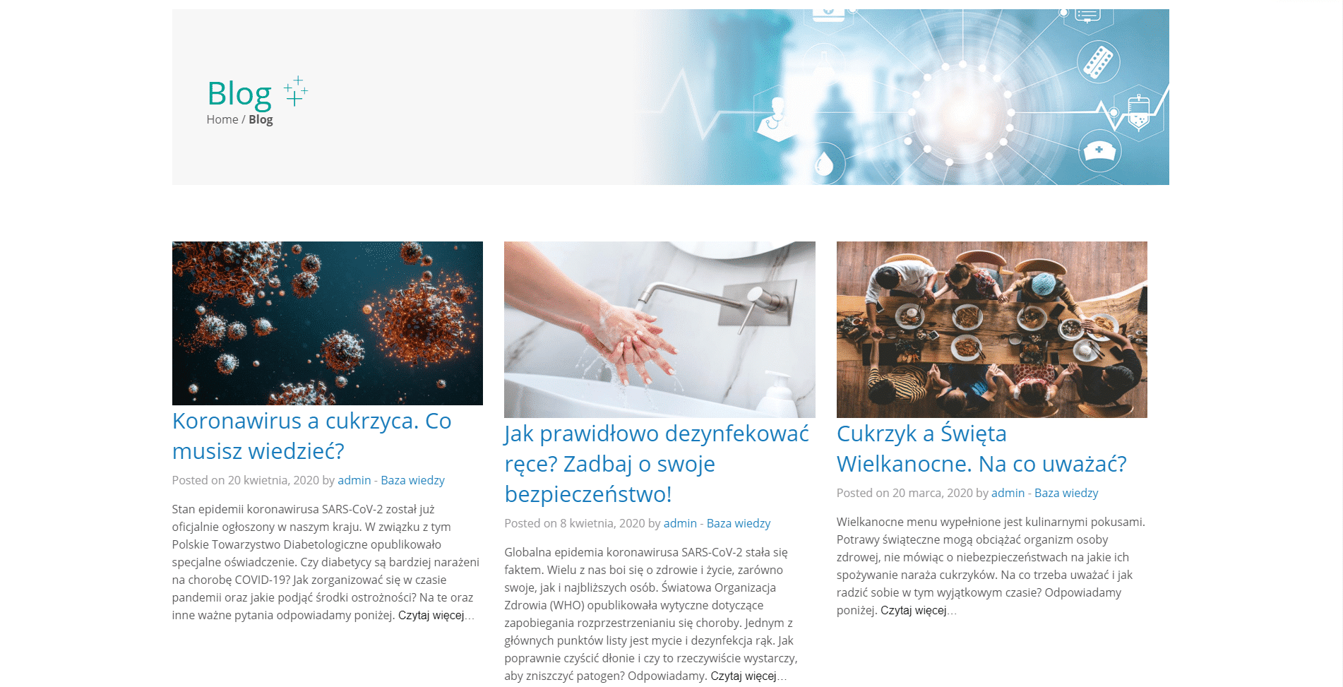 prowadź bloga poruszającego tematy medyczne