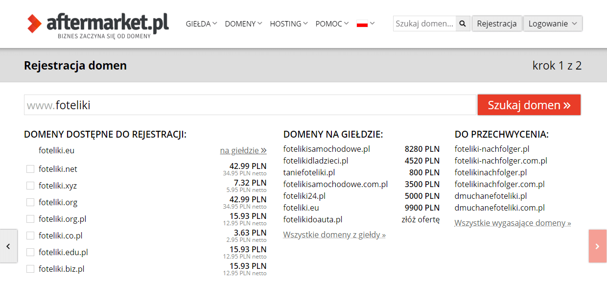 Dobierz odpowiednią domenę przy budowaniu zaplecza SEO. 