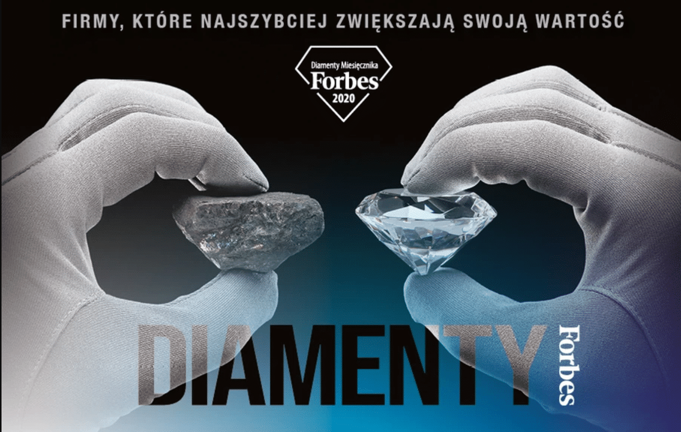 Grupa TENSE w rankigu Diamentów Forbesa