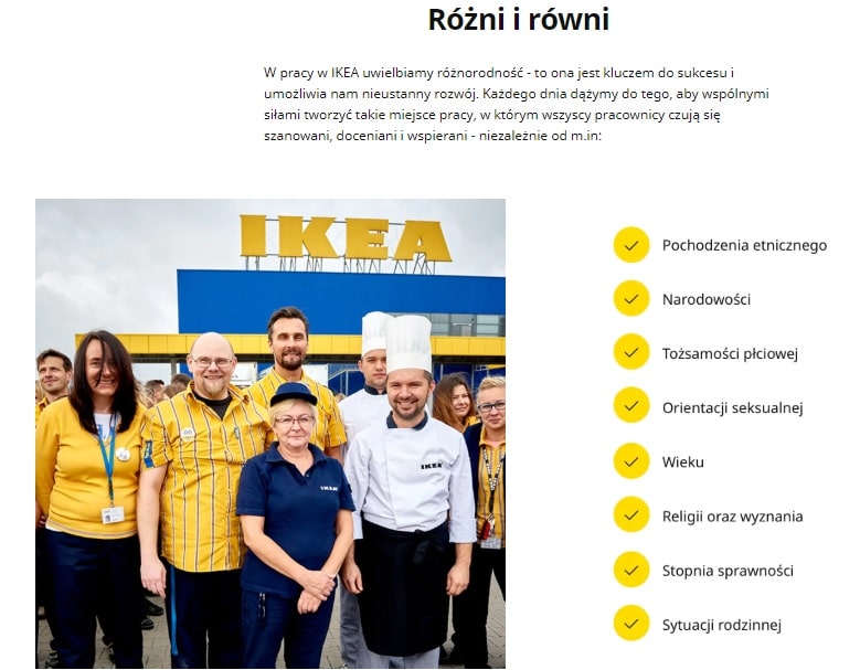 IKEA różni i równi