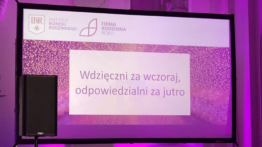 Grupa TENSE z wyróżnieniem w konkursie Firma Rodzinna Roku 2018!