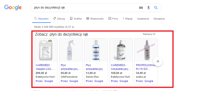 promowanie firmy przez Google Ads