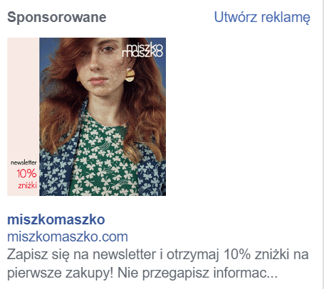 reklama na facebooku