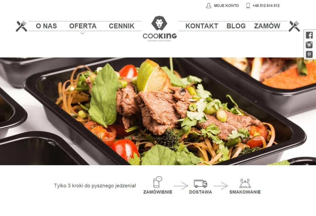 Cooking catering – zdrowa dieta na wyciągnięcie ręki