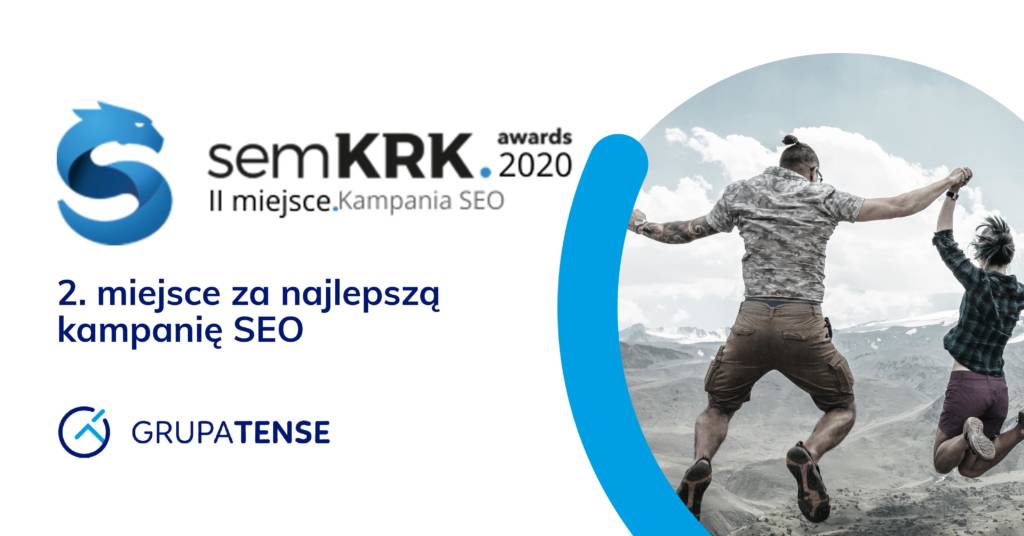 Srebrny medal i wyróżnienie na gali semKRK dla Grupy TENSE