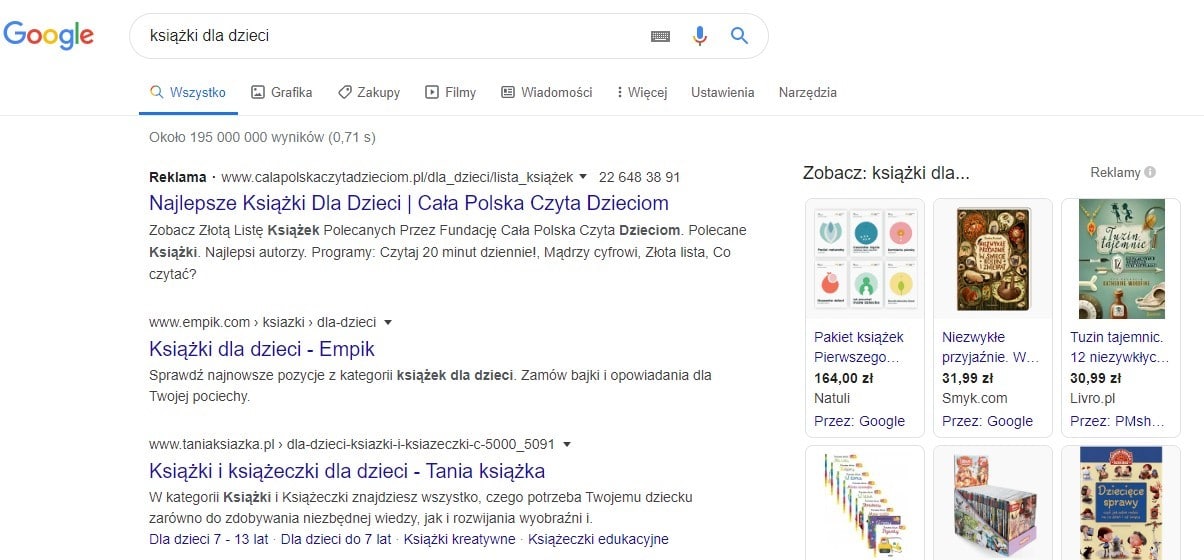 ręczne sprawdzanie pozycji strony w Google