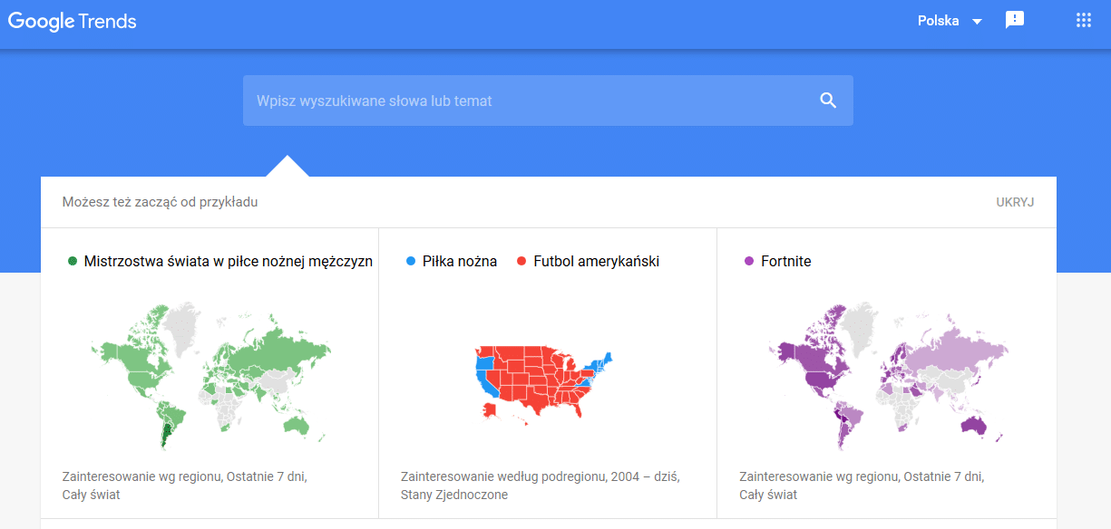 dlaczego warto korzystać z Google Trends