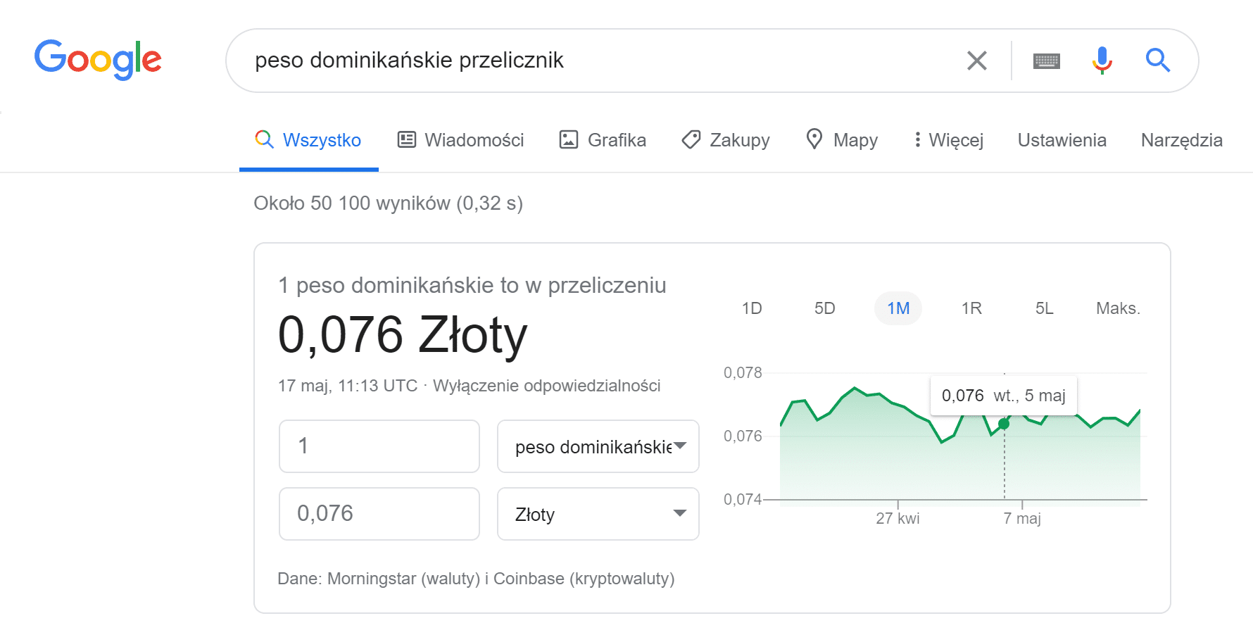 przelicznik walut jako przykład direct answear