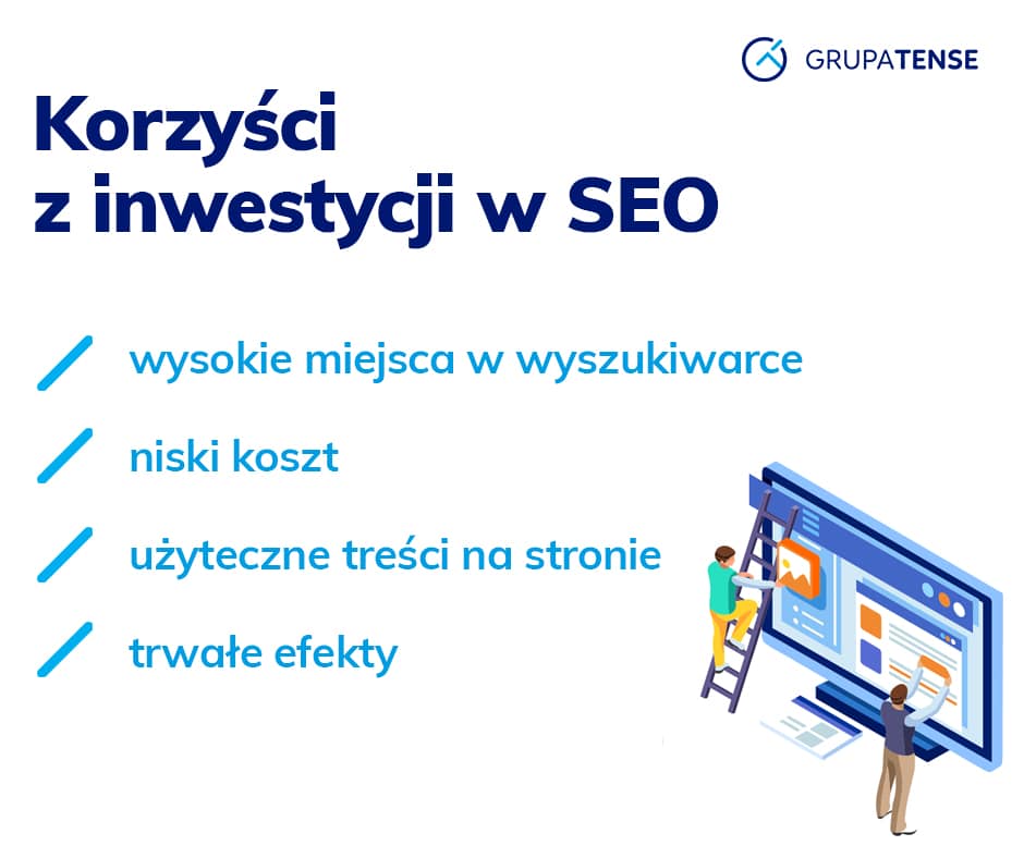 Korzyści z inwestycji w SEO