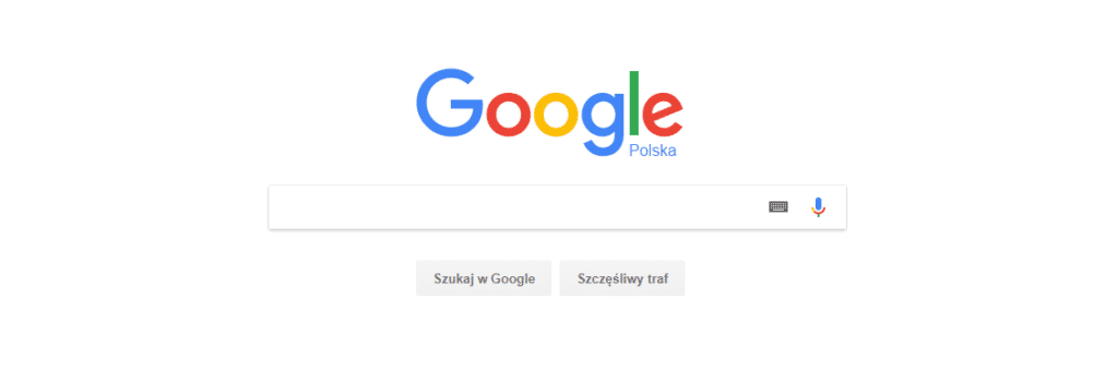 Jeden algorytm odpowiada za pierwszą dziesiątkę oraz pierwszą setkę wyników wyszukiwania