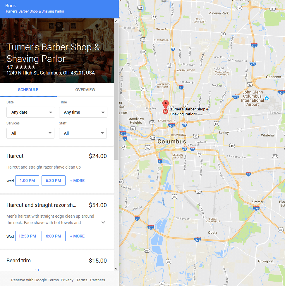 google booking 2