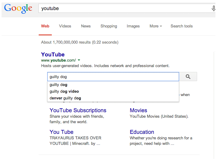 Sitelinks Search Box Aktywny