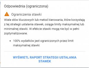 Za niski budżet reklamowy