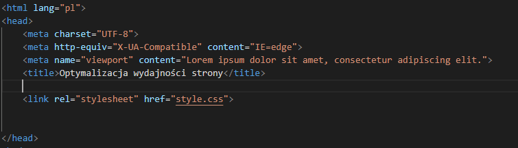 optymalizacja stylów CSS