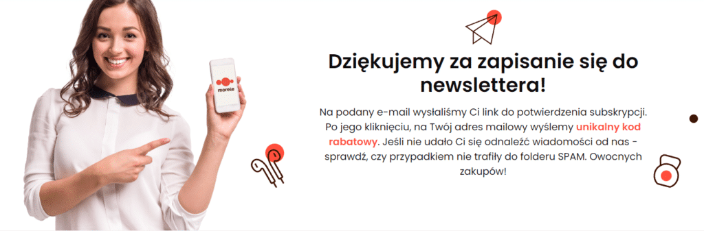 Morele przykład newslettera