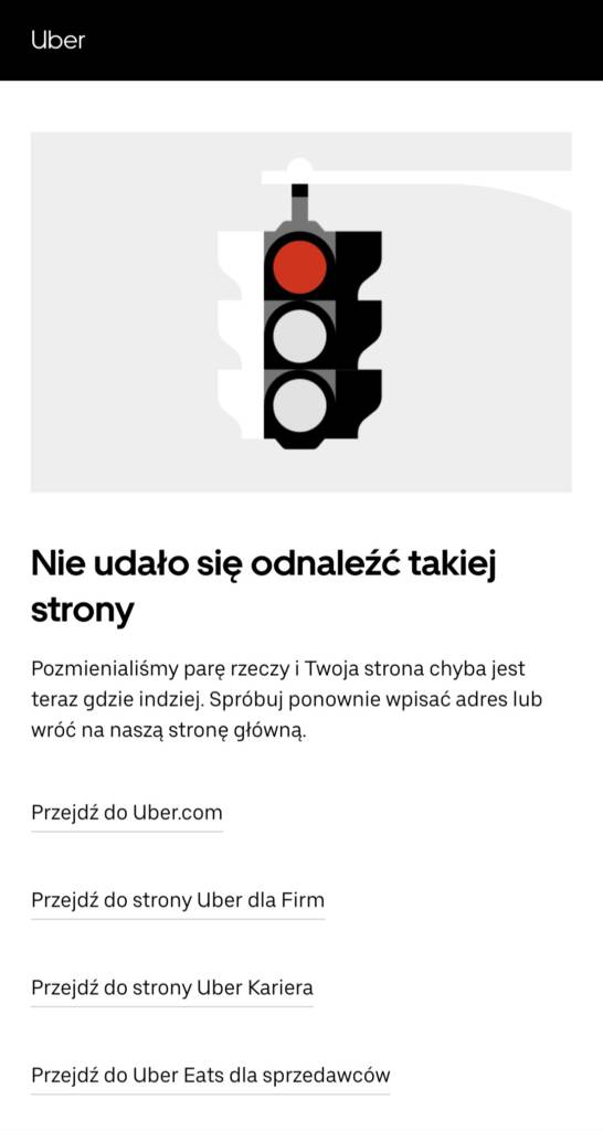 strona błędu 404 przykład